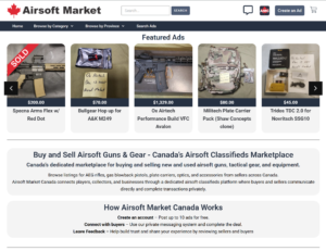 airsoftmarket.ca screenshot